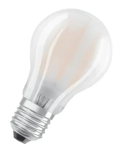 Osram LED Base matt standardpære E27 7 W 3-pk