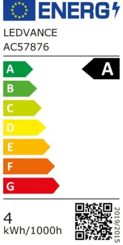 Osram LED matt standardpære E27 3,8 W 2-pk.
