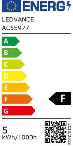 Osram LED-pære STD matt E27 4,9 W 3-pk.