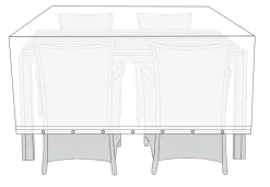 Overtrekk til hagemøbelsett L170 x B130 x H85 cm - Sunlife