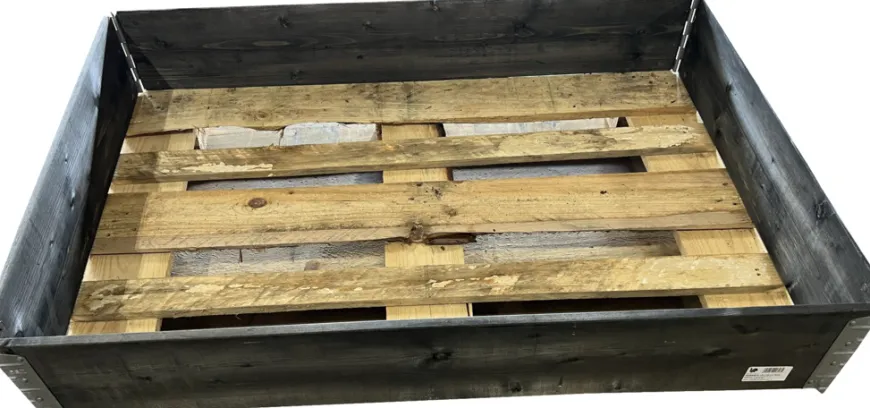 Pallekarm svart 120 x 80 cm