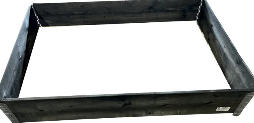 Pallekarm svart 120 x 80 cm