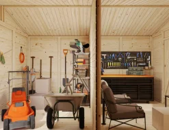 Palmako redskapsbod Aksel 3 - 9,9 m² 273 x 370 cm