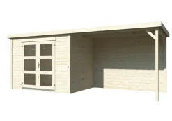Palmako redskapsbod m/pergola Alma 560 x 184 cm
