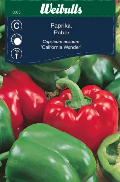 Paprika "California Wonder"