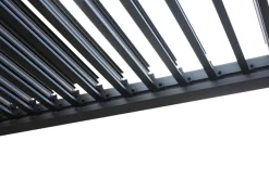 Pergola 3 x 3 x 2,3 meter mørkegrå