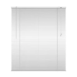 Persienne aluminium hvit 140 x 130 cm
