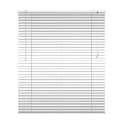 Persienne aluminium hvit 80 x 130 cm