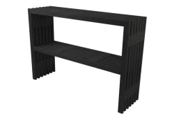 Plantebord svart 115 × 32 × 80 cm