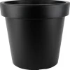 Plastkrukke svart Ø45 x H41 cm