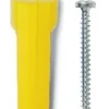 Plastplugg inkl. skrue 5,5 x 25 mm