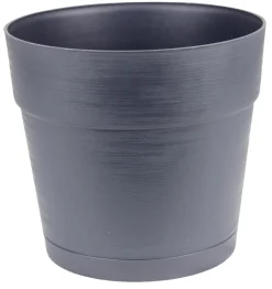 Plastpotte svart Ø20 cm