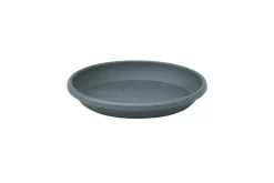 Pottefat Cylindro plast grå Ø25 cm