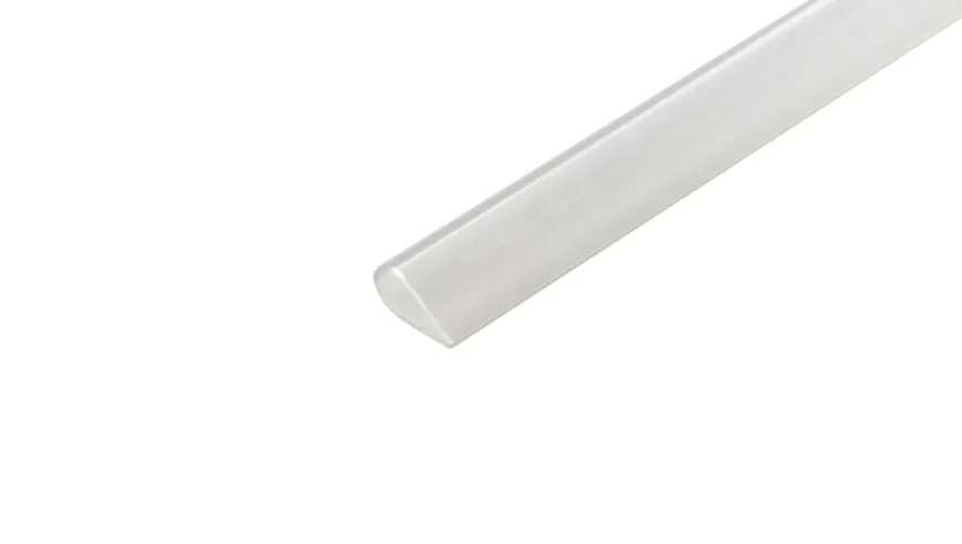 Profillist/plakatlist transparent pvc - 1 m