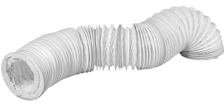 PVC flexslange Ø127 mm x 3 m hvit