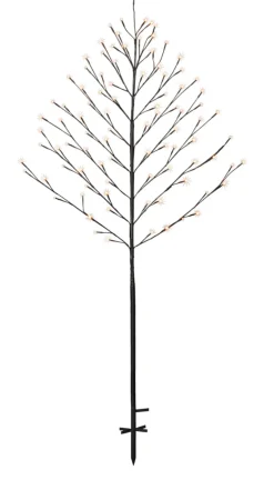 Pyntetre med 96 LED-pærer H150 cm