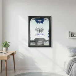 Ramme til fotballdrakt og autografer 80 x 60 x 3 cm