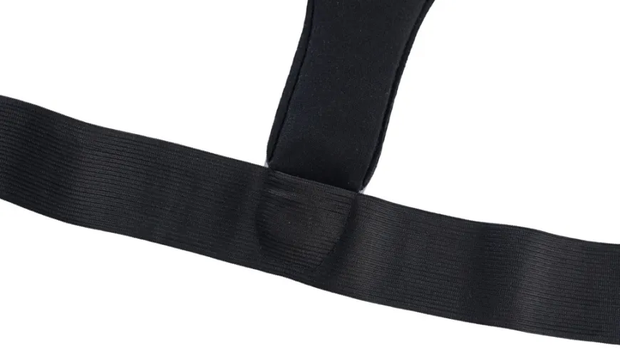 Refleksvest med LED svart/grå - Bikezone