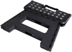 Sammenleggbar krakk svart 32 x 25 x 22 cm