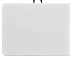 Sammenleggbart bord stål/plast 180 x 75 cm hvit