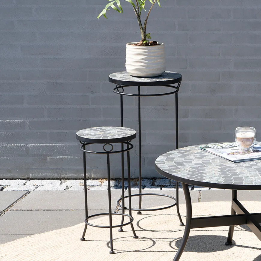 Sidebord Rom mosaikk 2 stk. - Sunlife®