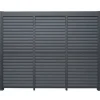 Sidepanel til pergola m/lameller - Outfit