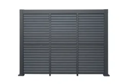 Sidepanel til pergola m/lameller - Outfit