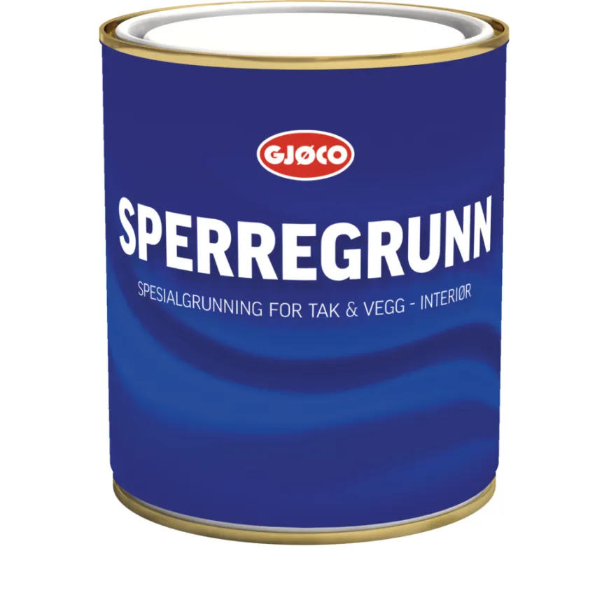 Sperregrunn hvit base 0,68 liter - Gjøco