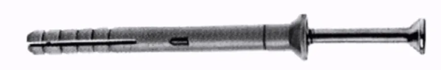 Spikerplugg 6 x 80 mm - 100 stk.