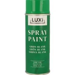 Spraymaling grønn blank 400 ml - Luxi