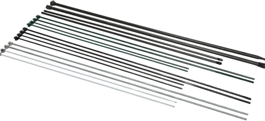 Stagstolpe galvanisert Ø8 mm x 110 cm