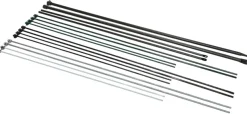 Stagstolpe svart Ø8 mm x 110 cm