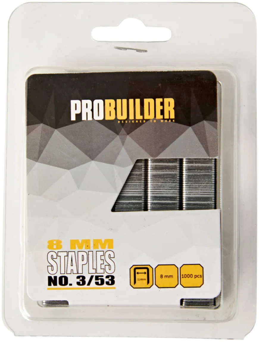 Stifter 8 mm 1000 stk. - Probuilder