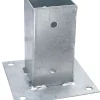Stolpesko galvanisert 71 x 71 x 150 mm