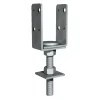 Stolpesko justerbar 70-78 mm 3"