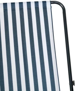 Strandstol Albany i metall og polyester - Sunlife®