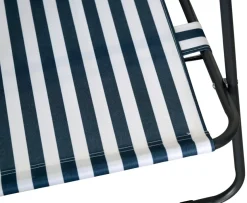 Strandstol Albany i metall og polyester - Sunlife®