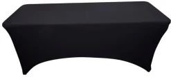 Strekkduk Iowa til sammenleggbart bord 180 cm svart - Sunlife®