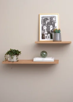 Svevehylle MDF trefolie 58 x 20 cm
