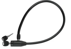Sykkellås spiralvaier Ø8 mm x 650 mm