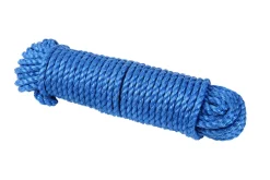 Tau 3-slått 12mm x 30 m blå