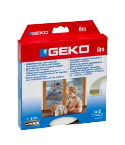 Tetningslist skumlist - 9 x 6 mm - 6 m