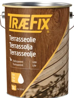 Træfix terrasseolje transparent 5 liter