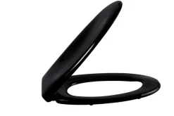 Universal toalettsete med soft close - svart