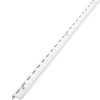 Veggskinne Rack System 160 cm - hvit