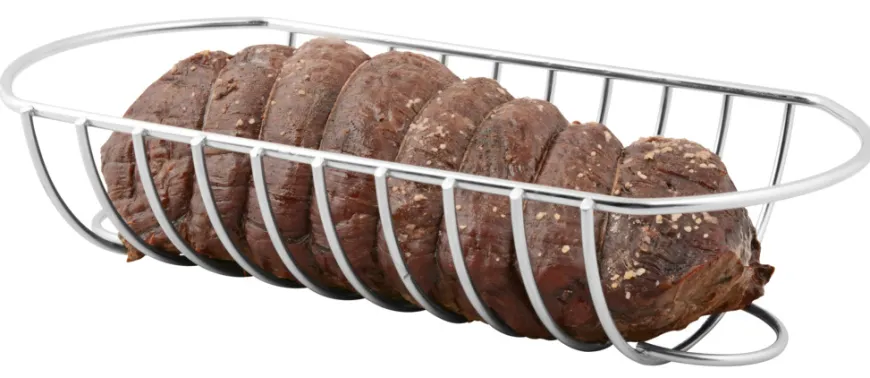 Vendbar holder til stek og ribbe - Grillexpert