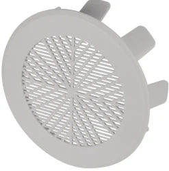 Ventilasjonsrist 4” 100-115 mm grå