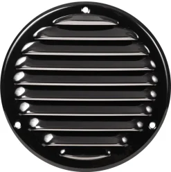 Ventilrist med netting Ø165 mm - svart metall