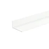 Vinkellist hvit - 15 x 15 mm x 1 meter