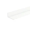 Vinkellist hvit - 25 x 25 mm x 1 meter